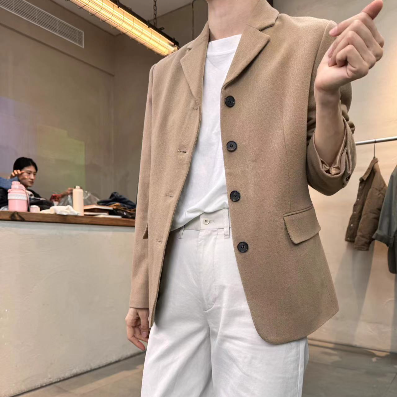 韩国进口春款西服 均码