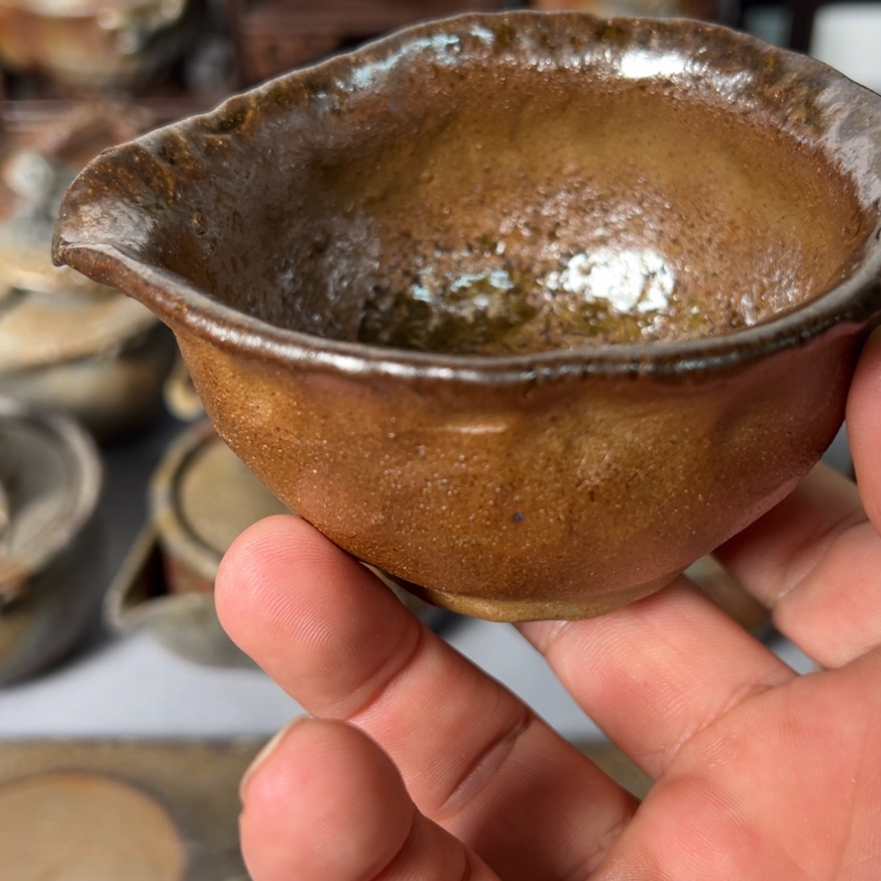 【闪购商品】备前烧烧*杯