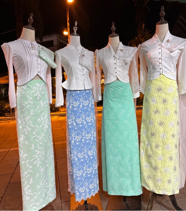 傣艺民族手工作坊 设计款傣族服饰套装