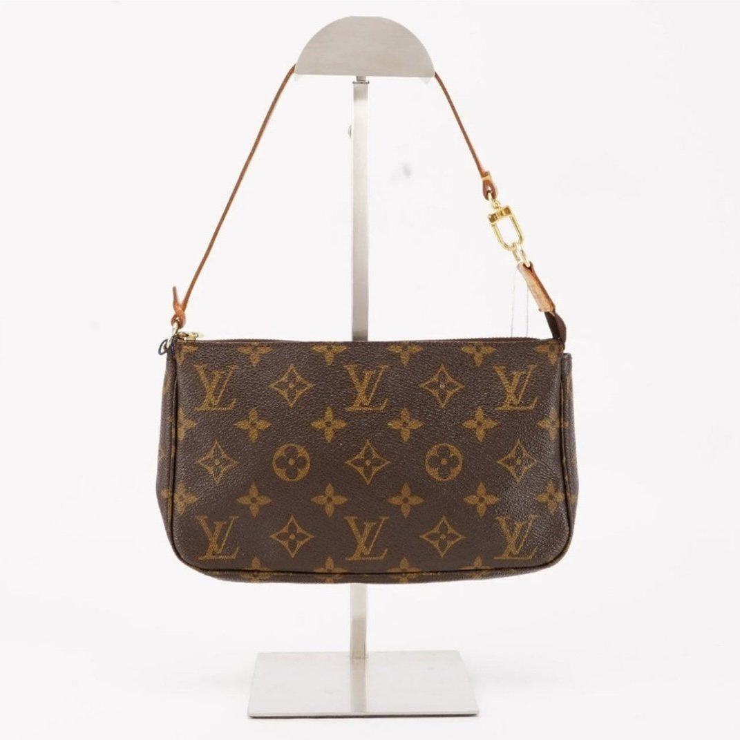 95新 LouisVuitton/路易威登 兔兔奢G/98新LV大麻将包/17051