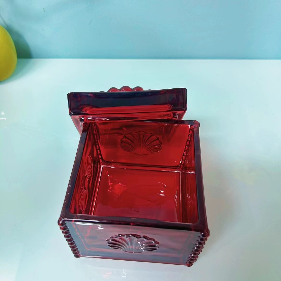 【F216】红色珠联璧合装饰家居摆件器具