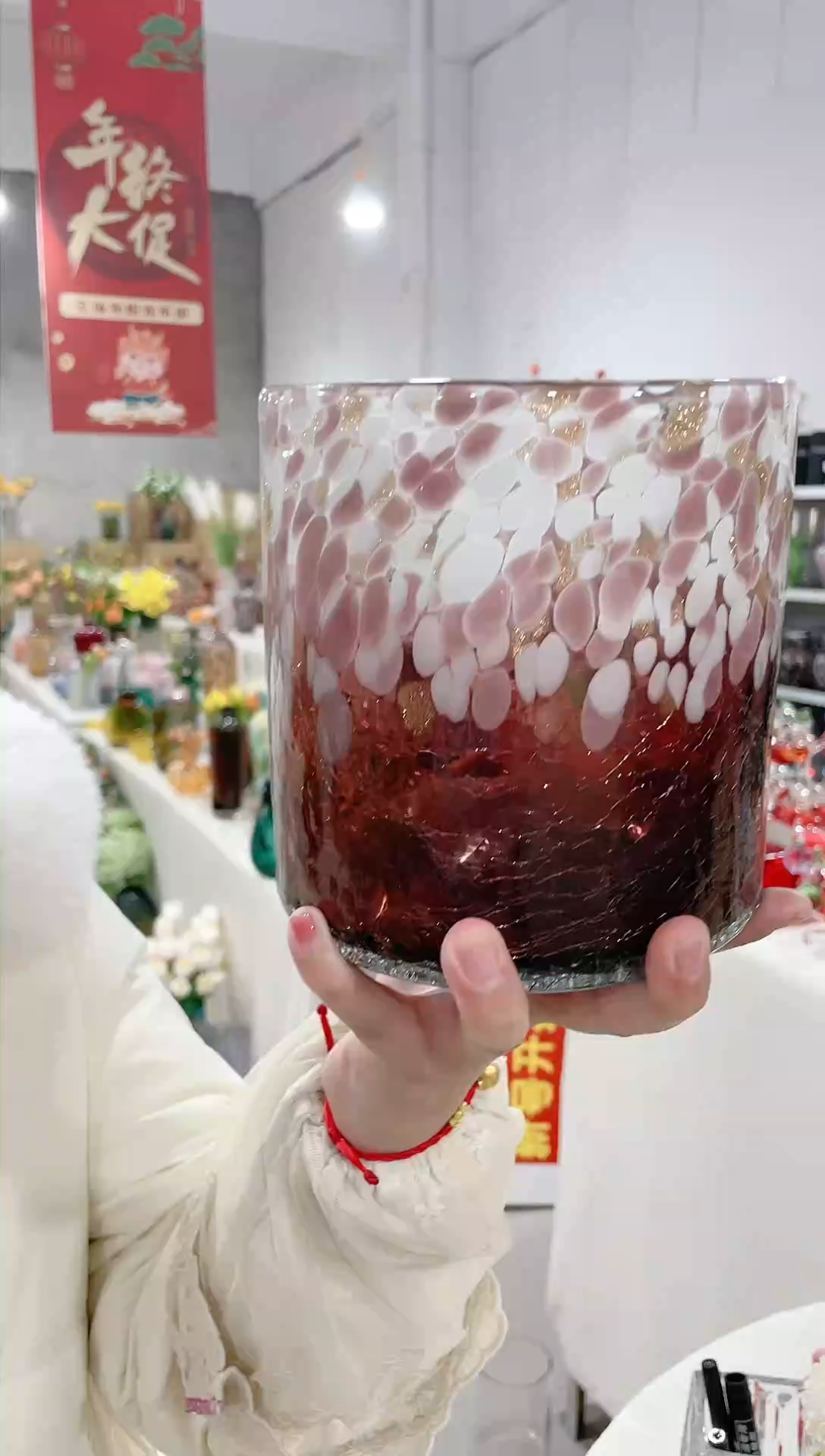 【闪购商品】616冰裂纹花瓶