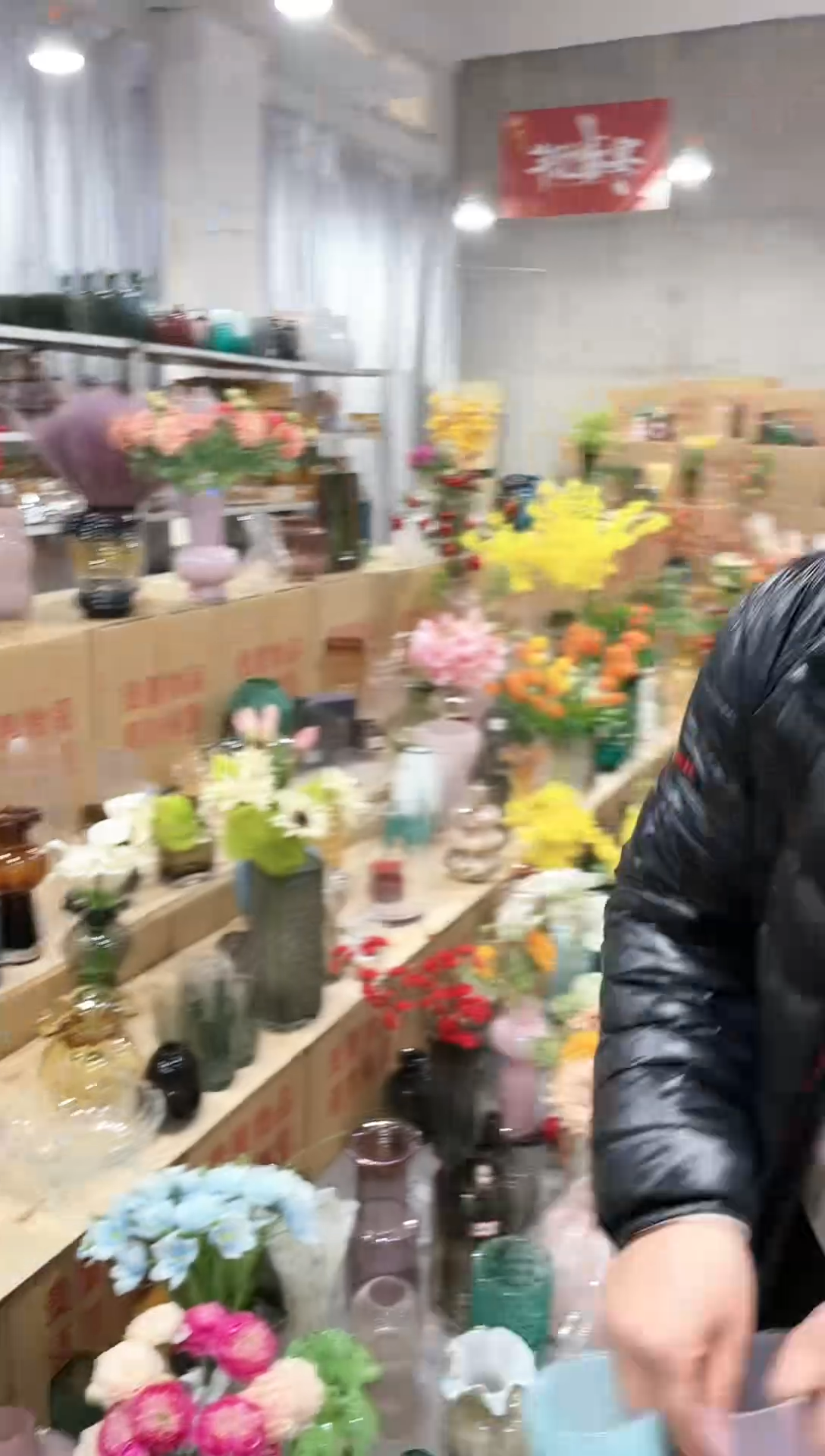 【闪购商品】5.8俩只蓝粉花瓶