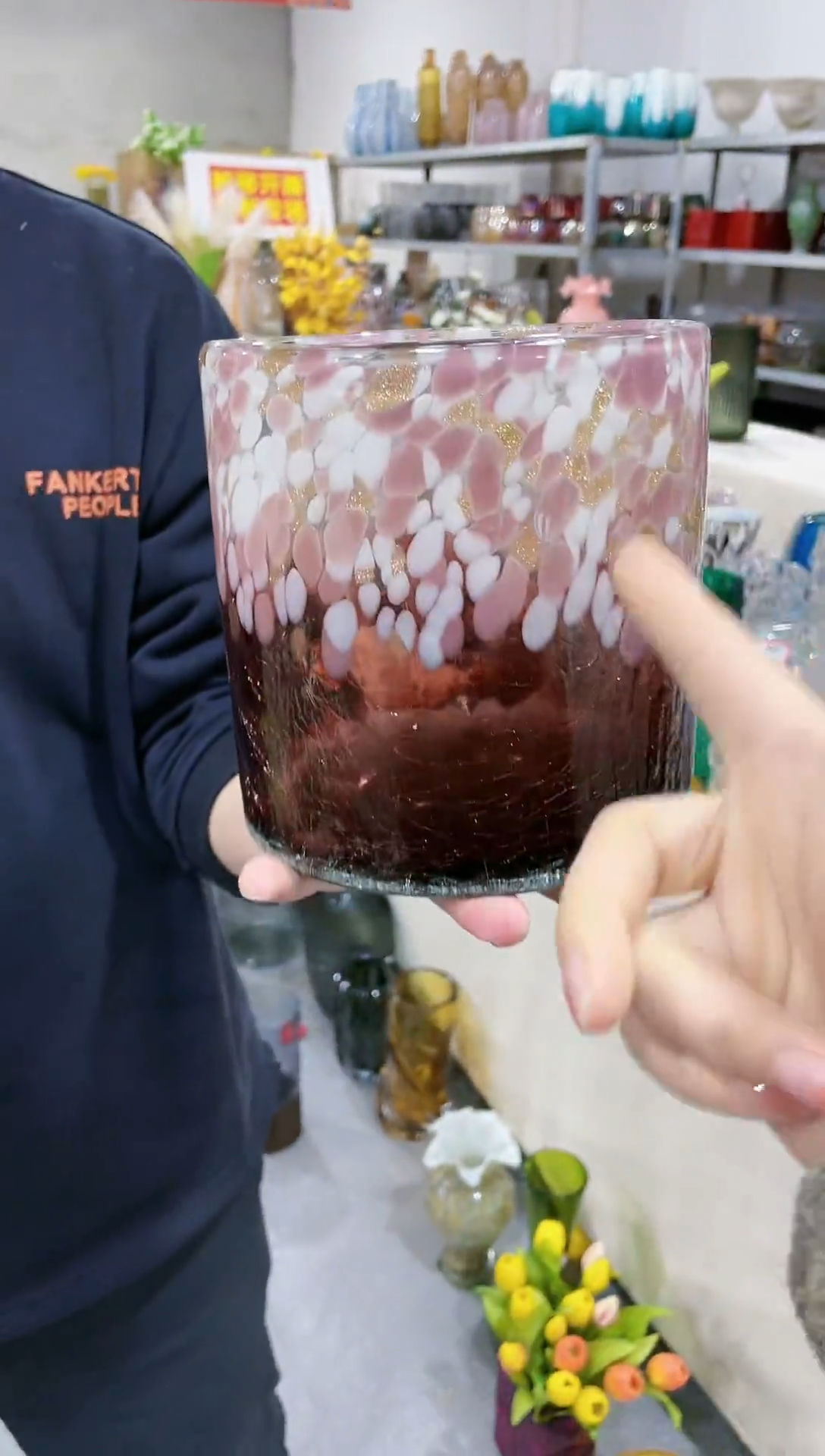 【闪购商品】冰裂纹花瓶