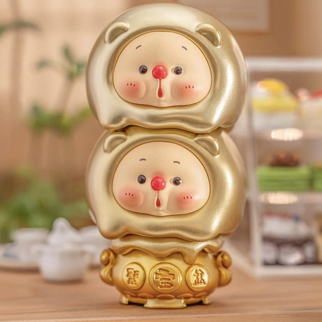 【拆盒】OYO熊崽冰淇淋叠叠乐mini系列潮玩盲盒