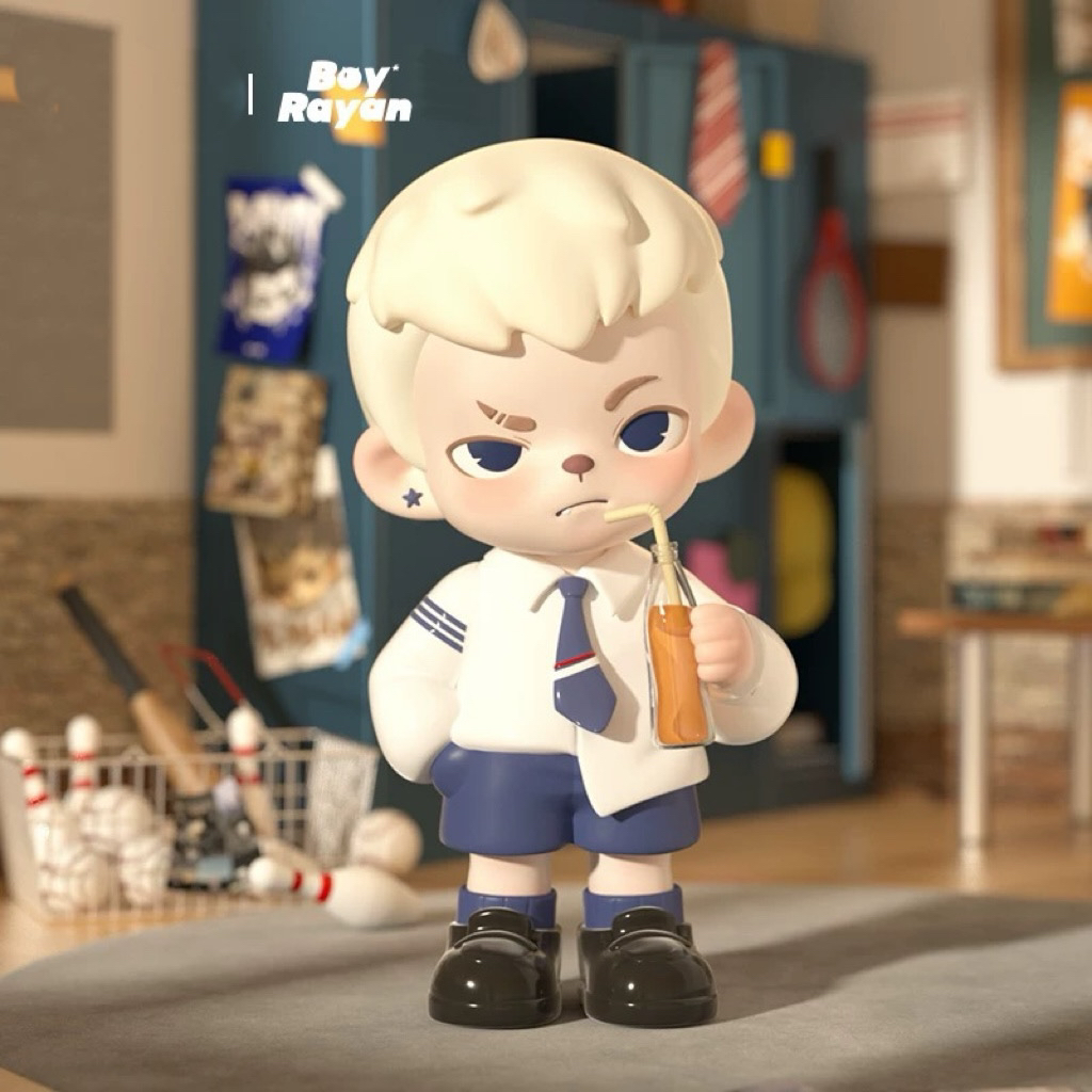 【拆盒】Rayan年少时光系列潮玩盲盒手办