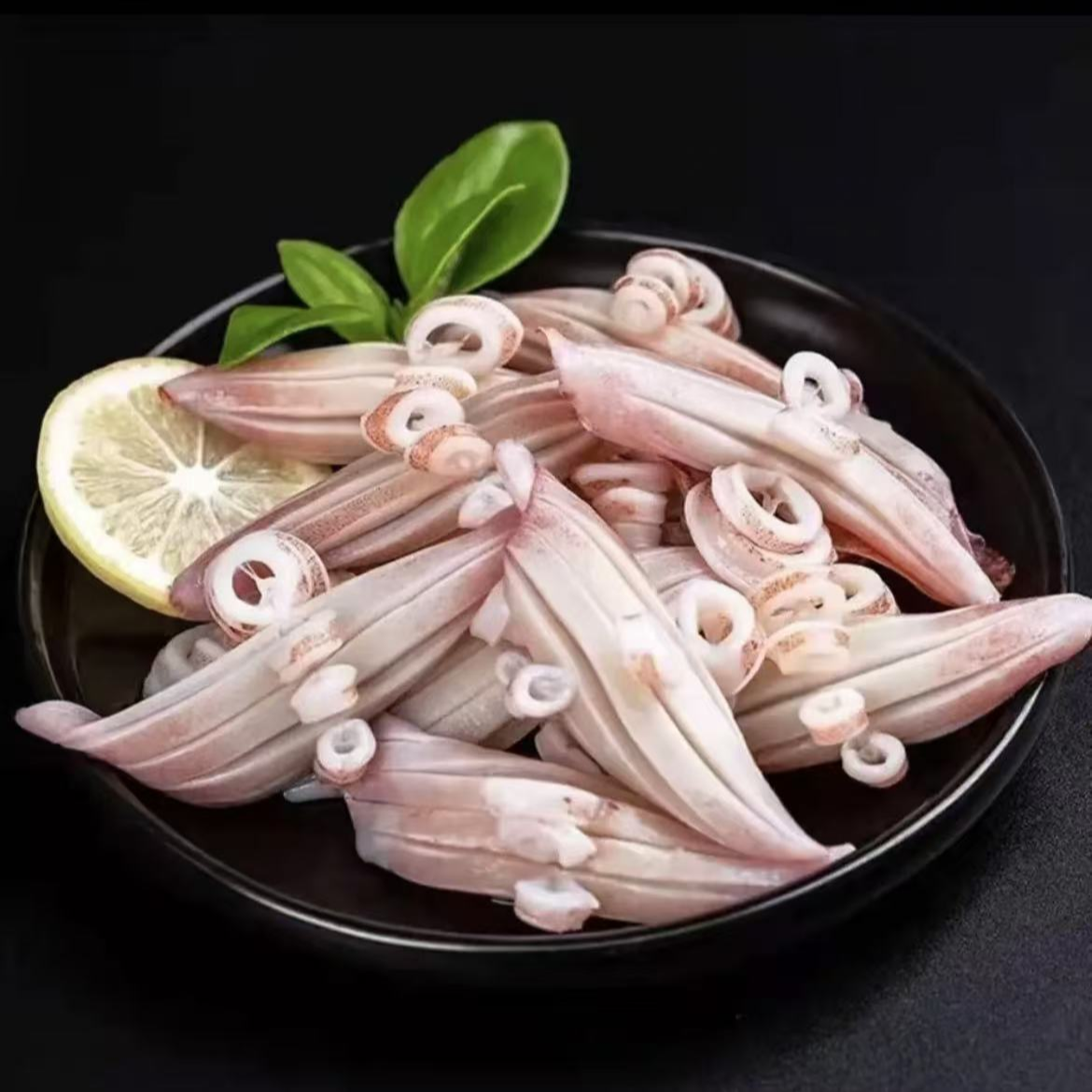 鱿鱼耳花/牛角花 新鲜海鲜速冻锁鲜250g/包*6包