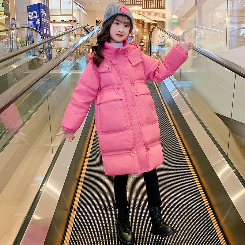 波司登女童羽绒服冬季2023新款洋气中大童时尚韩版儿童羽