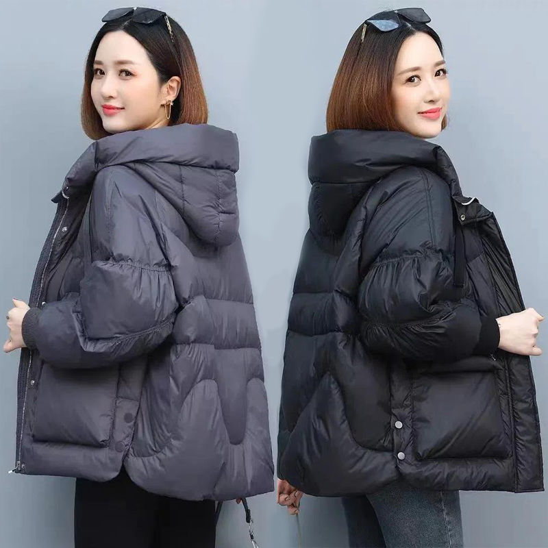 波司登羽绒服服女短款宽松加厚连帽棉衣2022新款冬季洋气爆款时尚