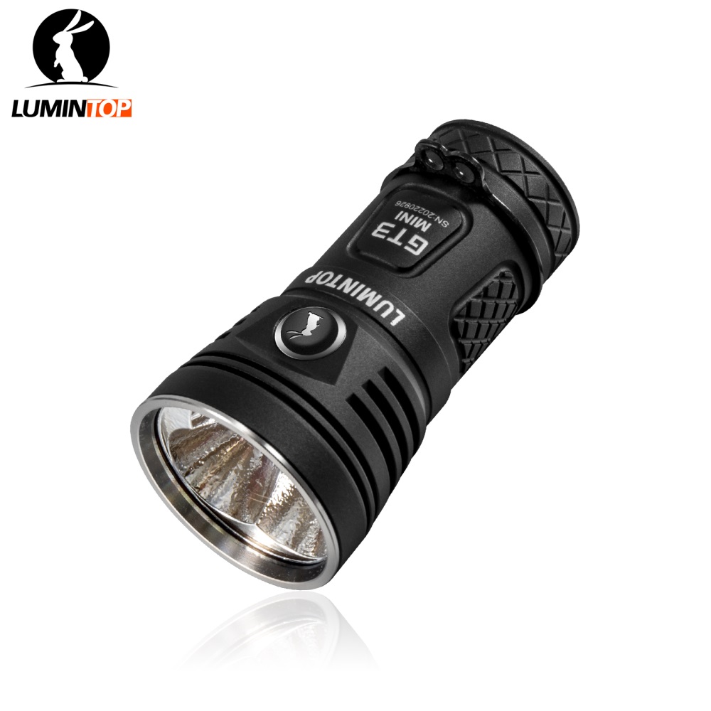 Lumintop GT3 Mini迷你可乐罐手电筒，三灯珠极亮6500/10000流明