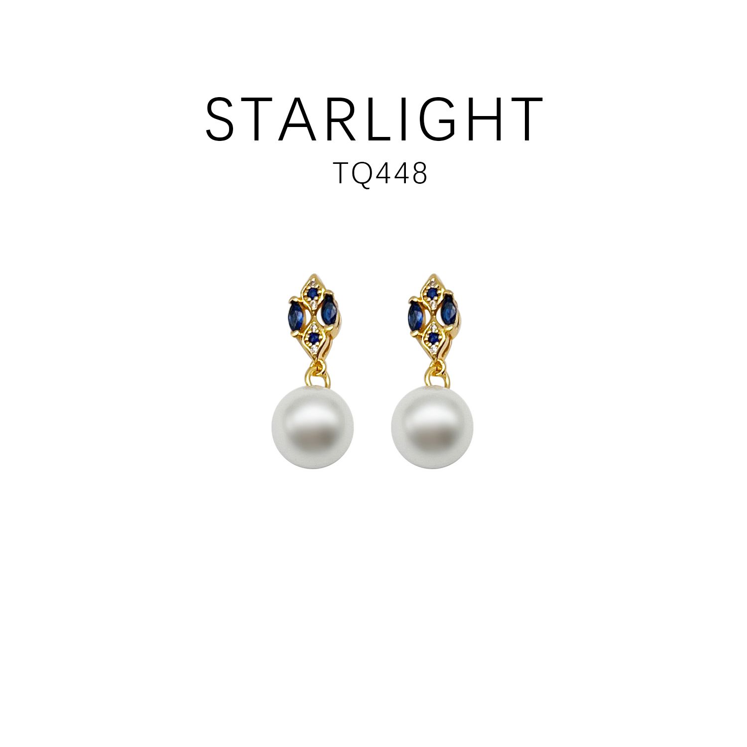 铜合金耳饰 经典大气百搭优雅气质耳饰～TQ448