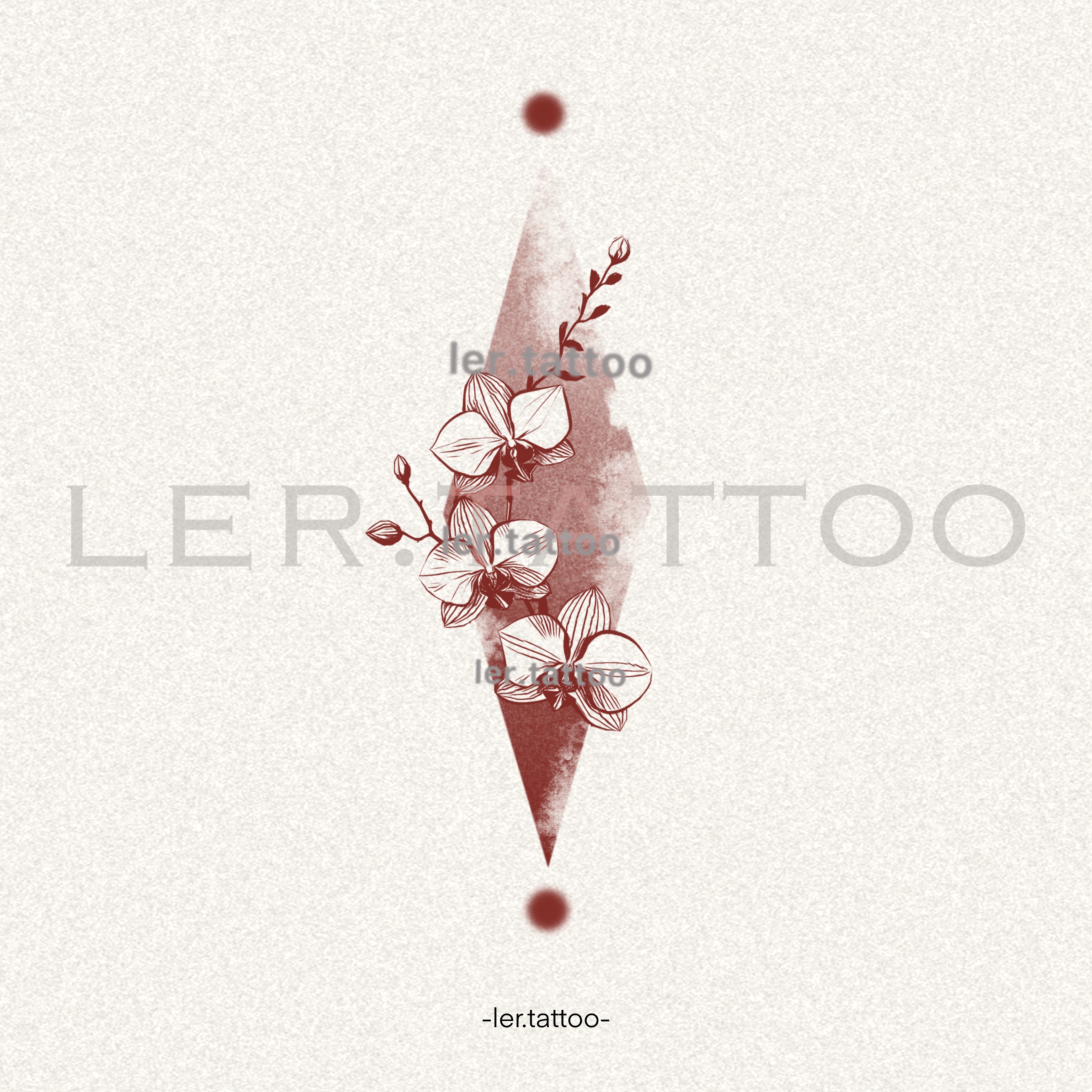 ler.tattoo｜新中式｜彩色纹身贴｜玉蝴蝶｜全店5张包邮