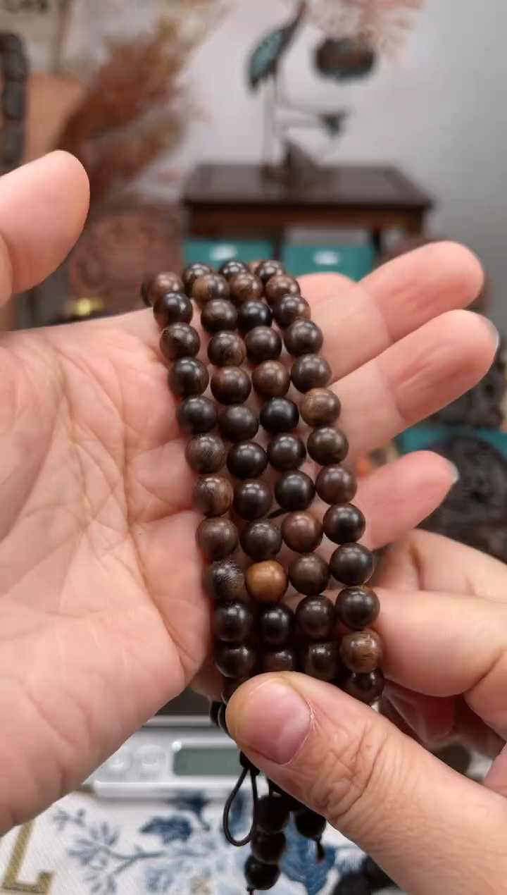 【闪购商品】香木木雕108颗手串