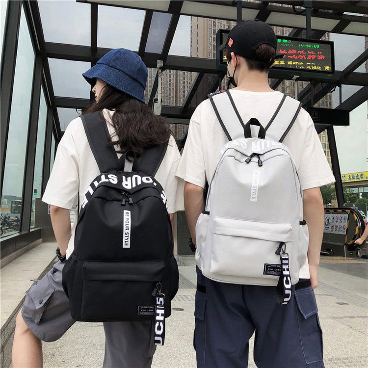 【勿中差平反2】双肩背包休闲简约时尚流行潮流百搭旅行包韩版