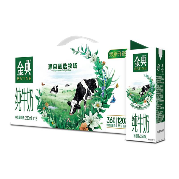 伊利金典纯牛奶 250ml*12