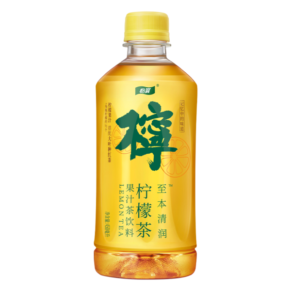 怡宝至本清润柠檬茶果汁茶饮料 450ml
