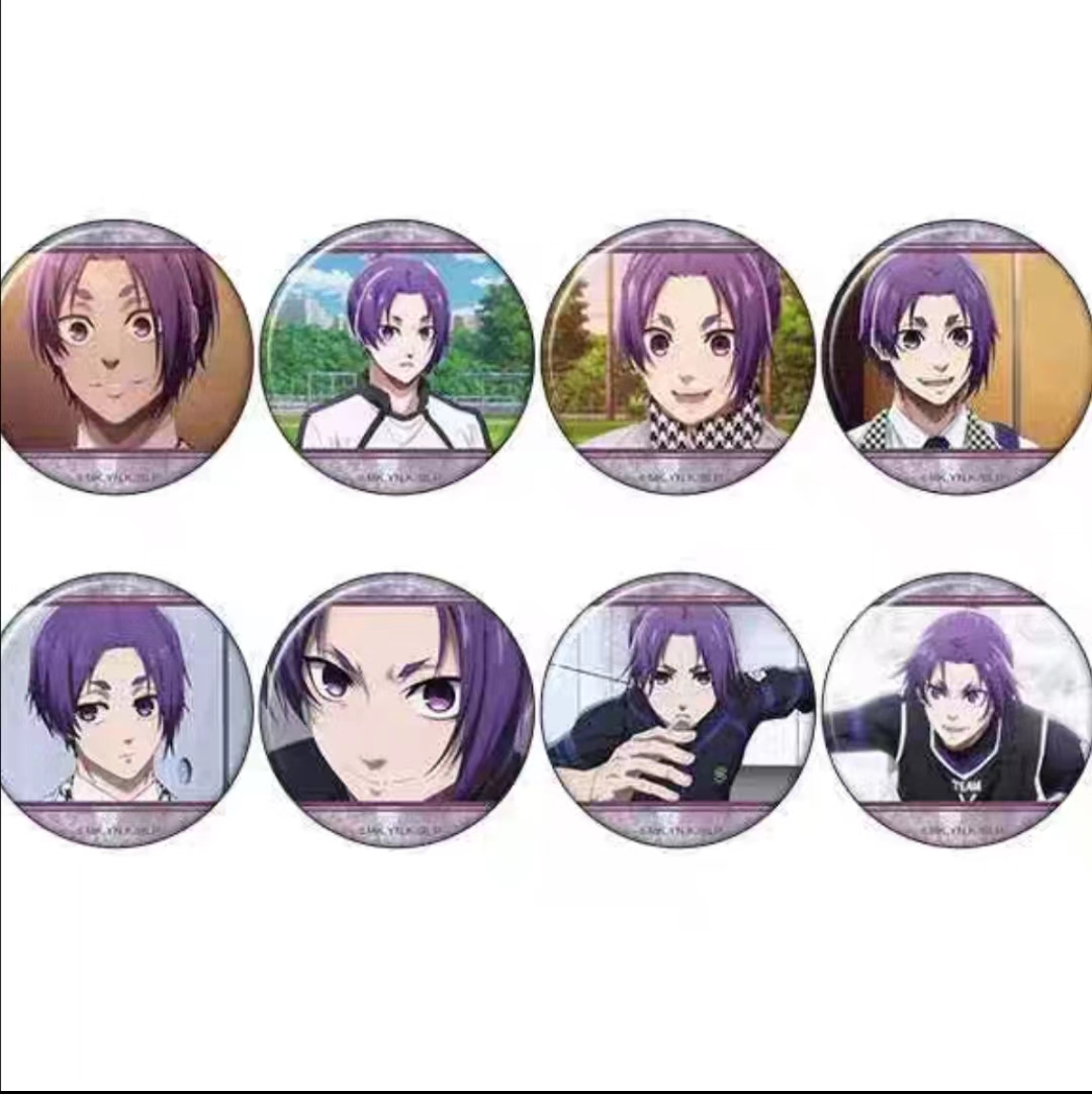 蓝色监狱  玲王场面 个人池吧唧【盲盒商品 默认代拆】        