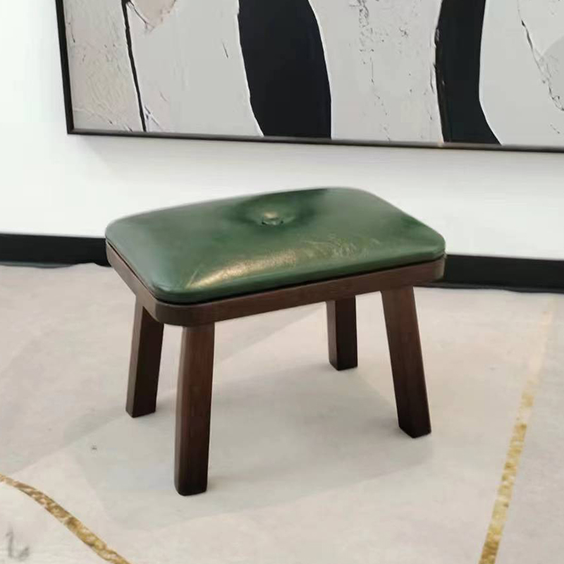 小凳子家用软包小板凳实木茶几凳圆凳小型方凳儿童凳子门口换鞋凳