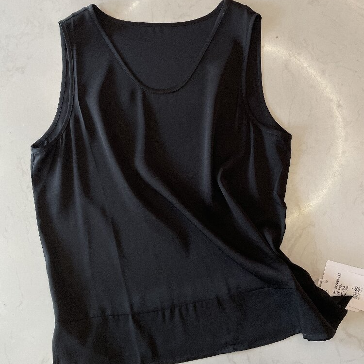 百搭基础款无袖打底T恤