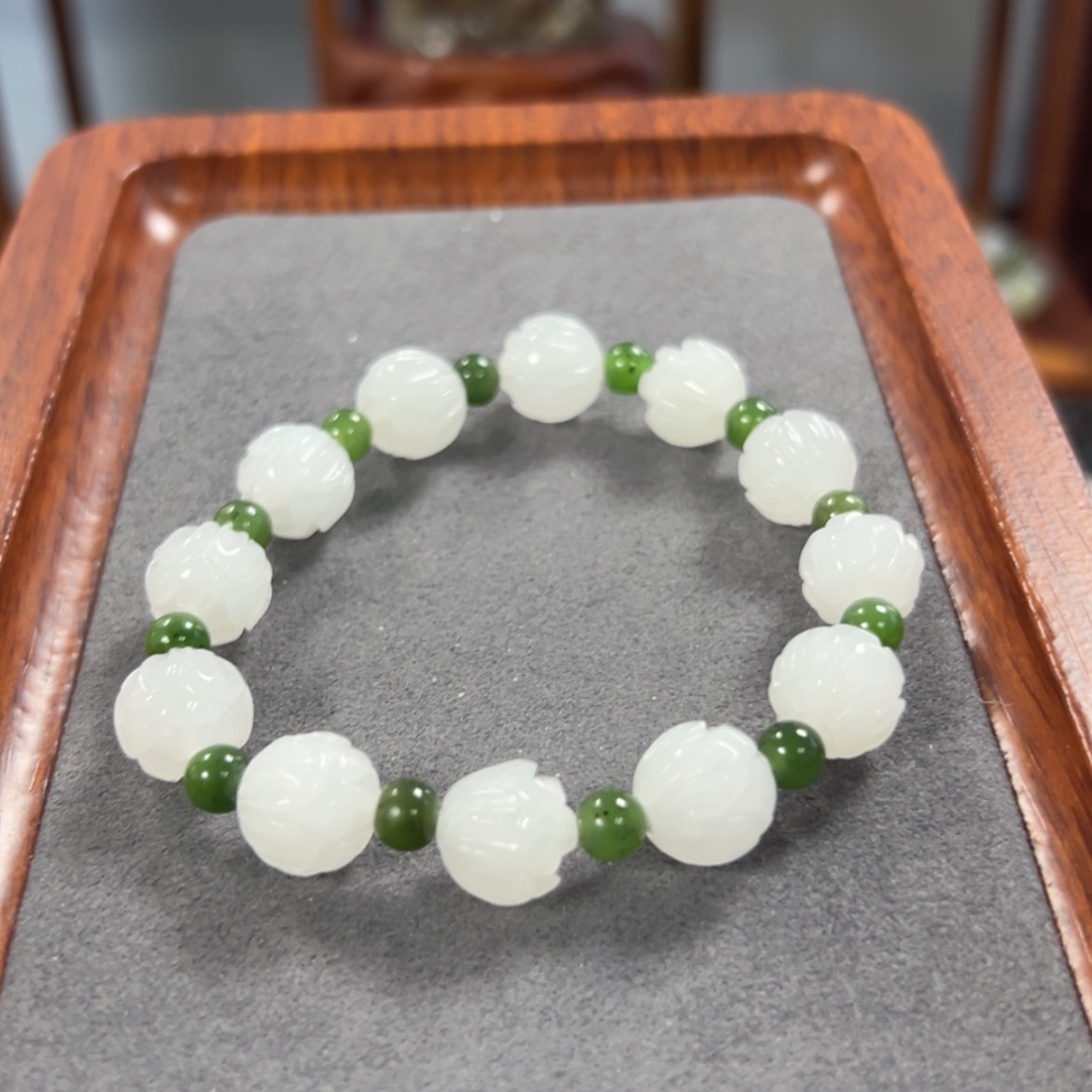 【闪购商品】和田玉手链未镶嵌?****?