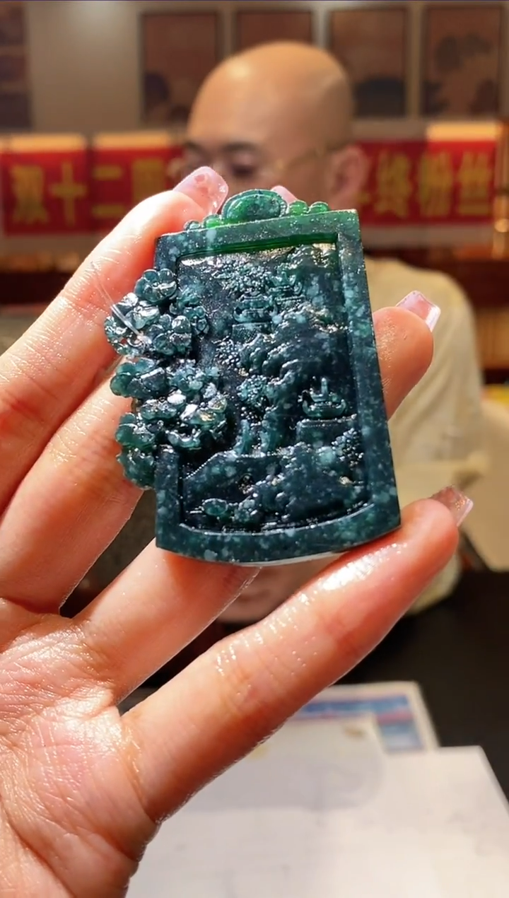 【闪购商品】定制翡翠未镶嵌M-@@DSZA121298