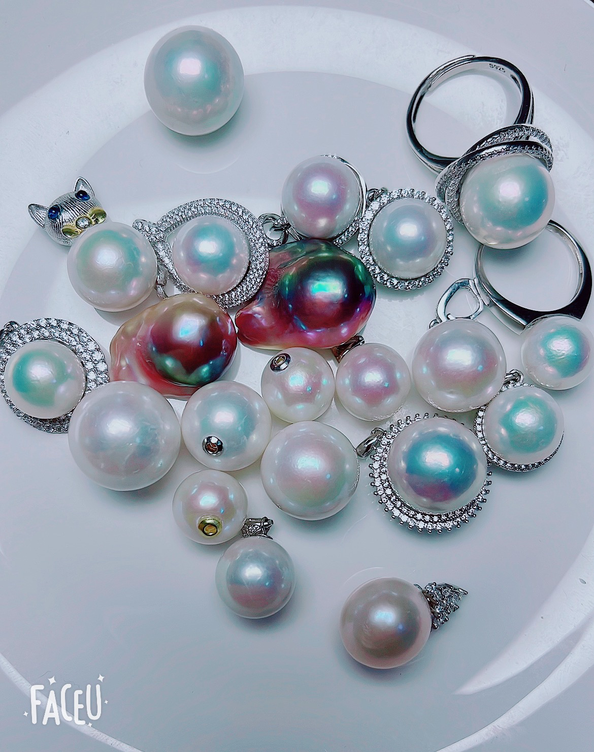 淡水珍珠项链吊坠耳饰2024新款