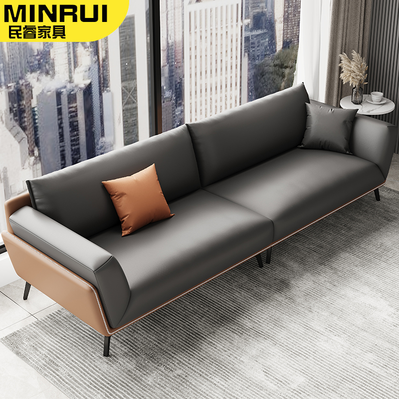 办公沙发茶几组合套装会客洽谈接待室商务简约现代办公室沙发精选