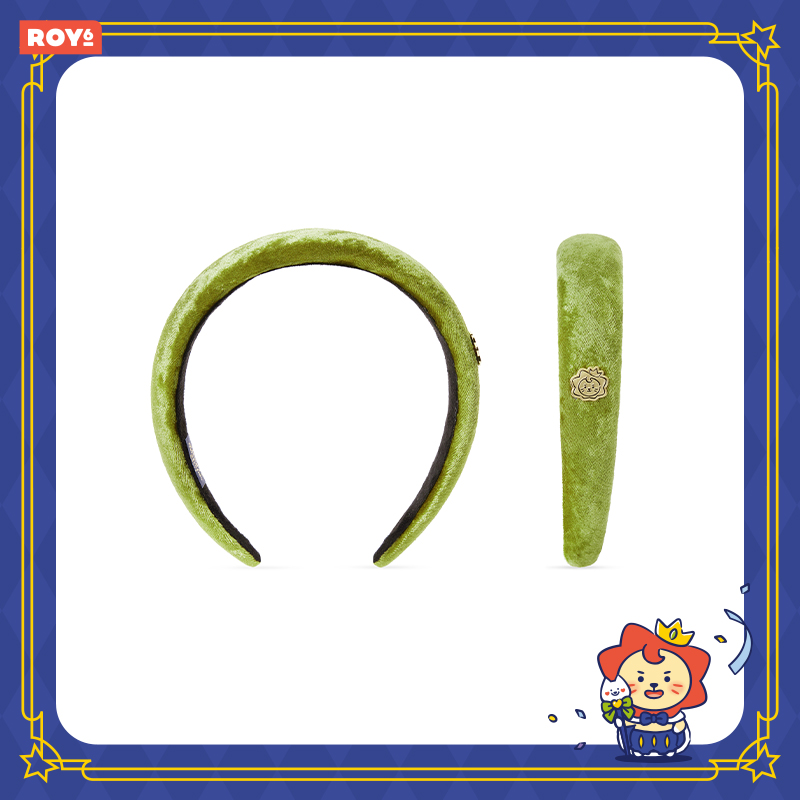 【回流】ROY6莱阳 六周年国王系列 绿色 毛绒 百搭 