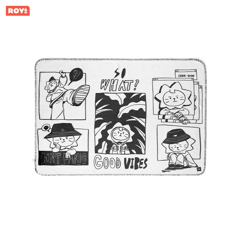 ROY6 Artist系列毛毯卫衣COLLER配件棉袜贴纸 LINE FRIENDS