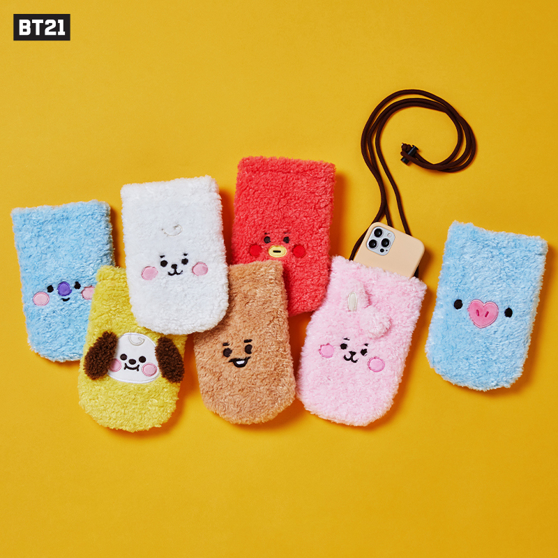 BT21 BABY手机斜挎包 LINE FRIENDS情人节
