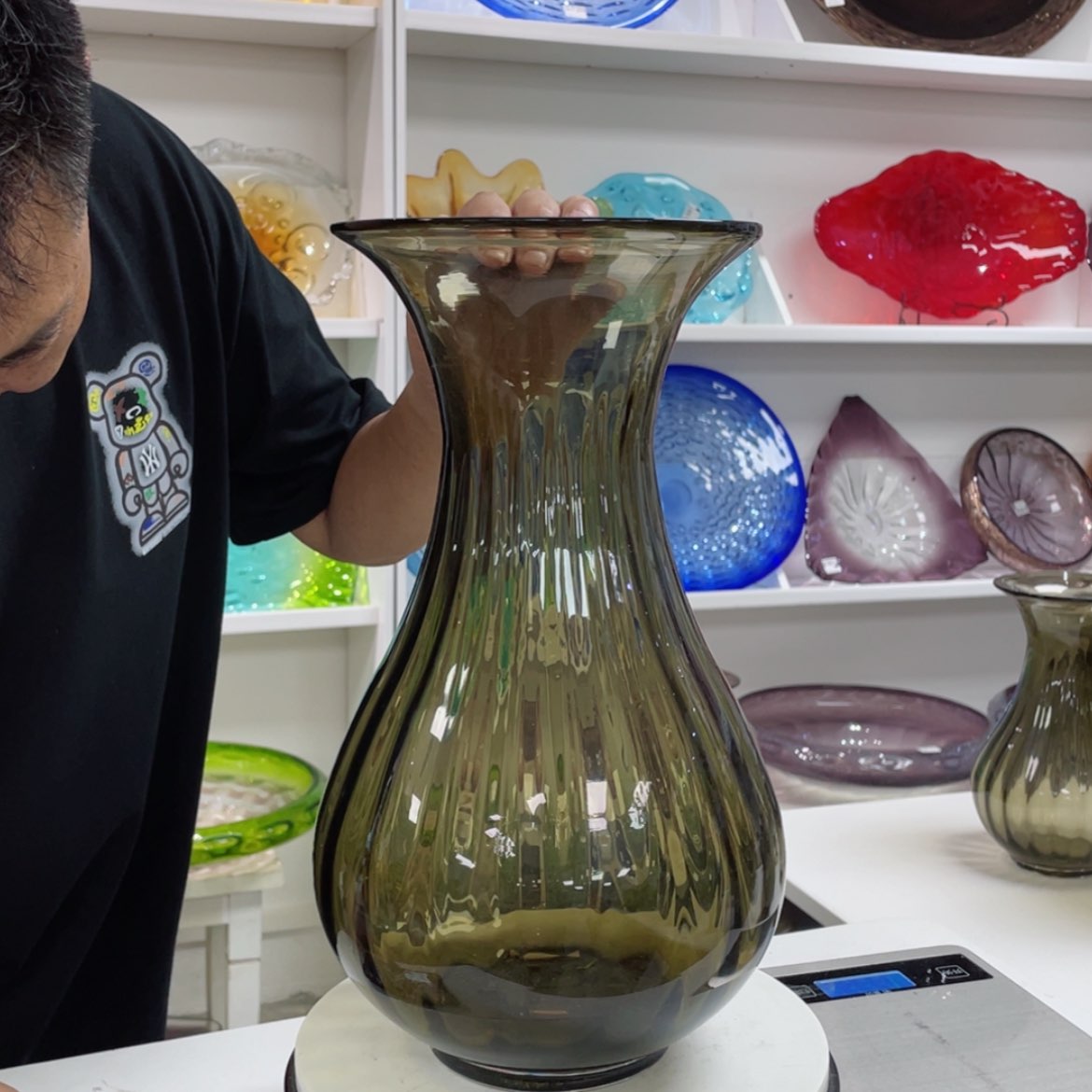 【闪购商品】手工艺术花瓶高36