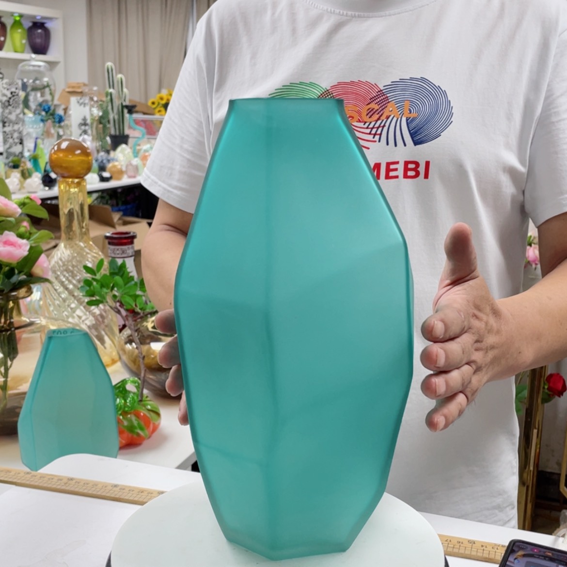 【闪购商品】手工艺术花瓶高33