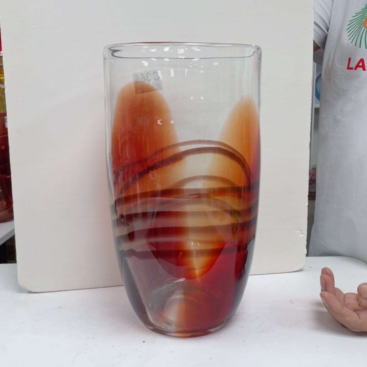 【闪购商品】手工艺术花瓶高30