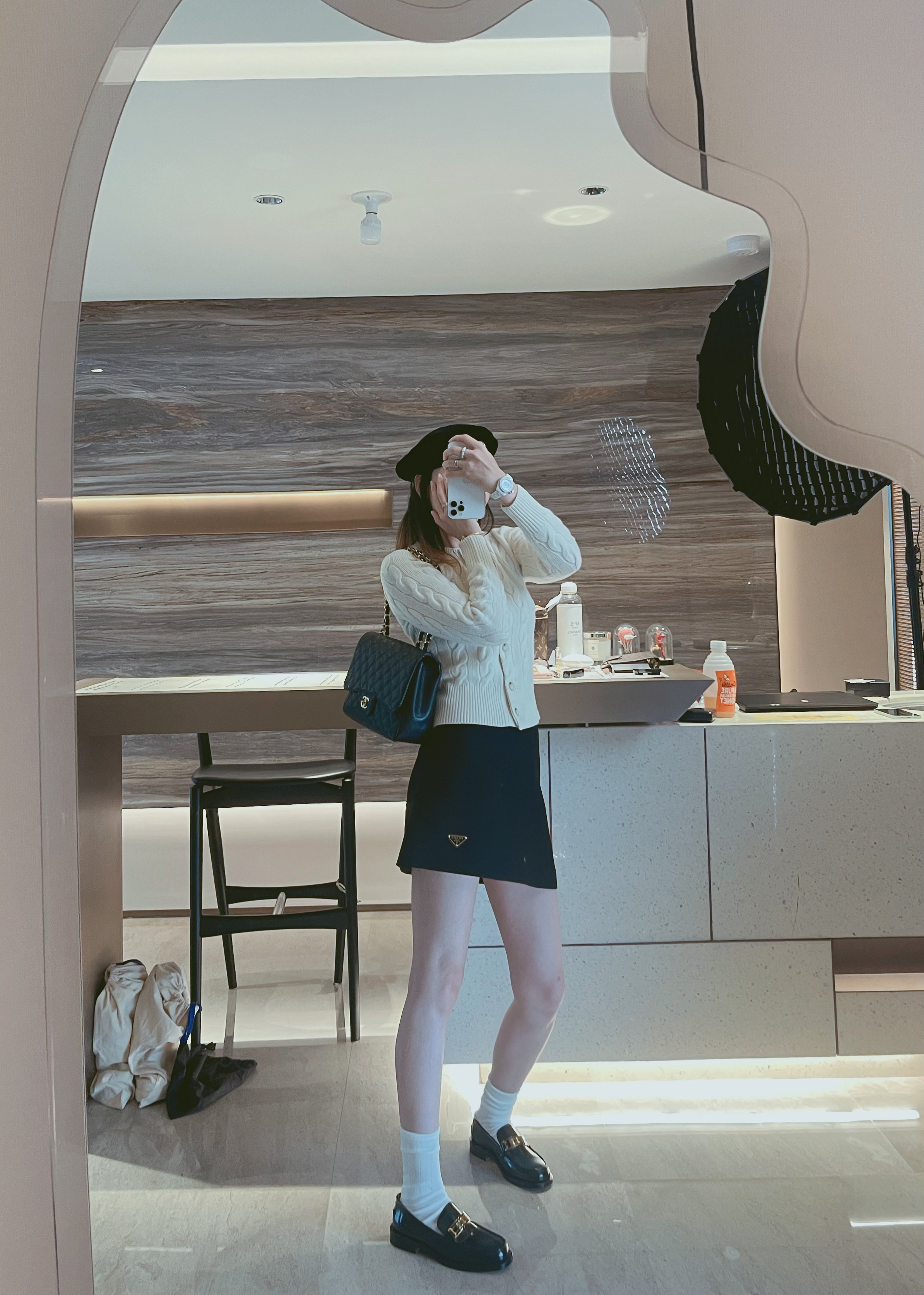 全新未使用劳伦拉夫羊毛白色开衫不支持7天无理由退换