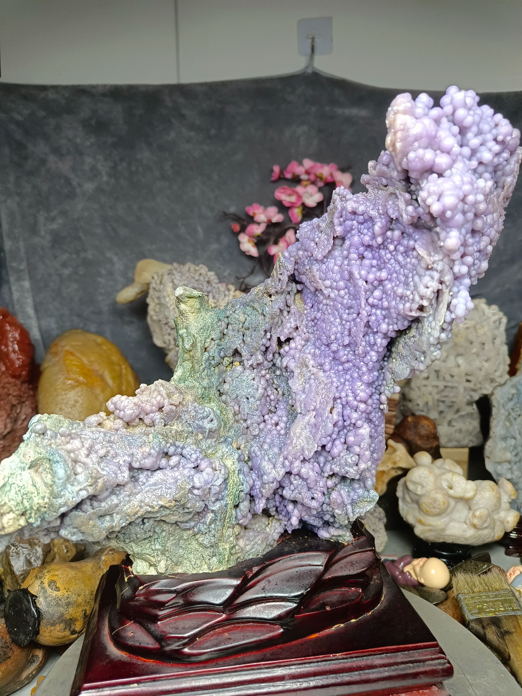 东亮奇石屋陶瓷精美奇石摆件复古貔貅麒麟弥勒佛狮子把玩金钱蟾蜍