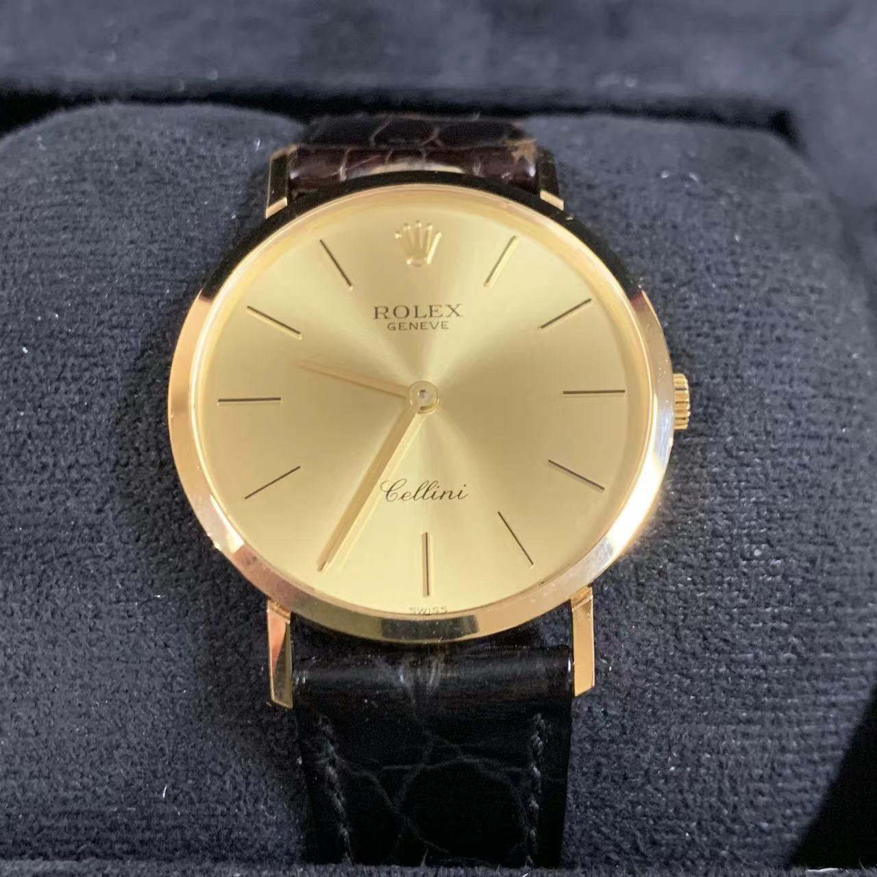 99新 Rolex/劳力士 大颂名品/劳力士切利尼/表径32/单表/手动