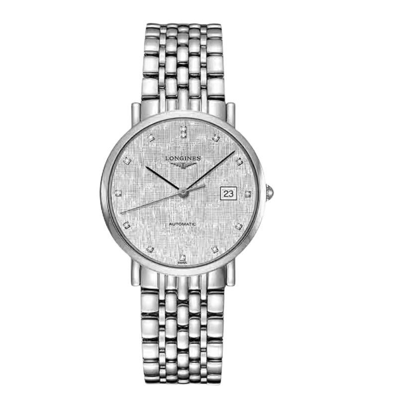99新 Longines/浪琴 大颂名品/博雅/表径37/丝绸布纹盘公价19100/