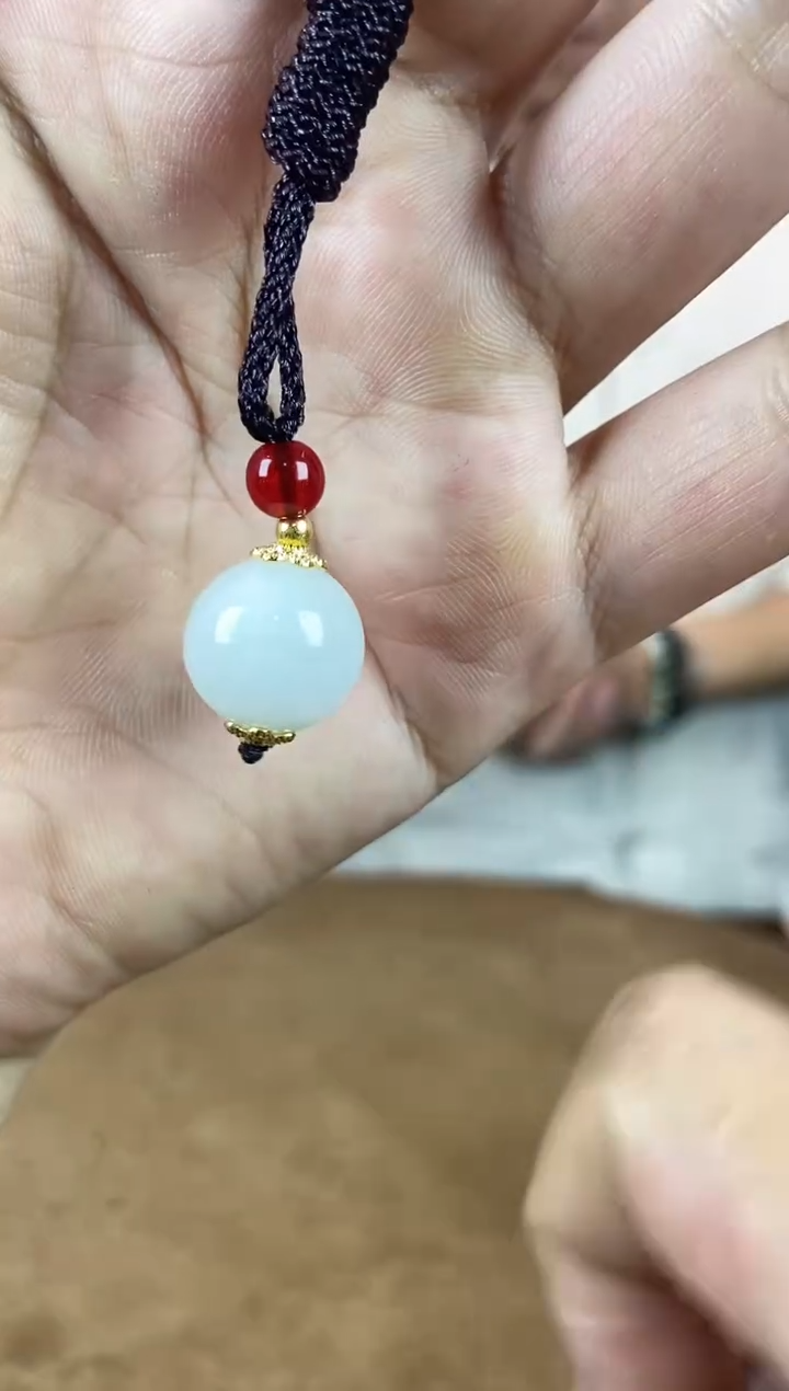 【闪购商品】和田玉挂件未镶嵌转运珠