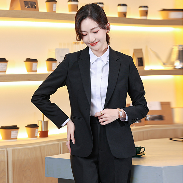 F812升级高定韩版修身大码小西装（职业西服上衣）