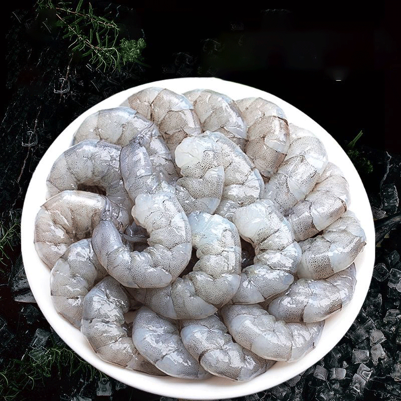 4斤4大包【1斤/包】手剥新鲜虾仁青岛发货【40-45只/包】6-8cm/只
