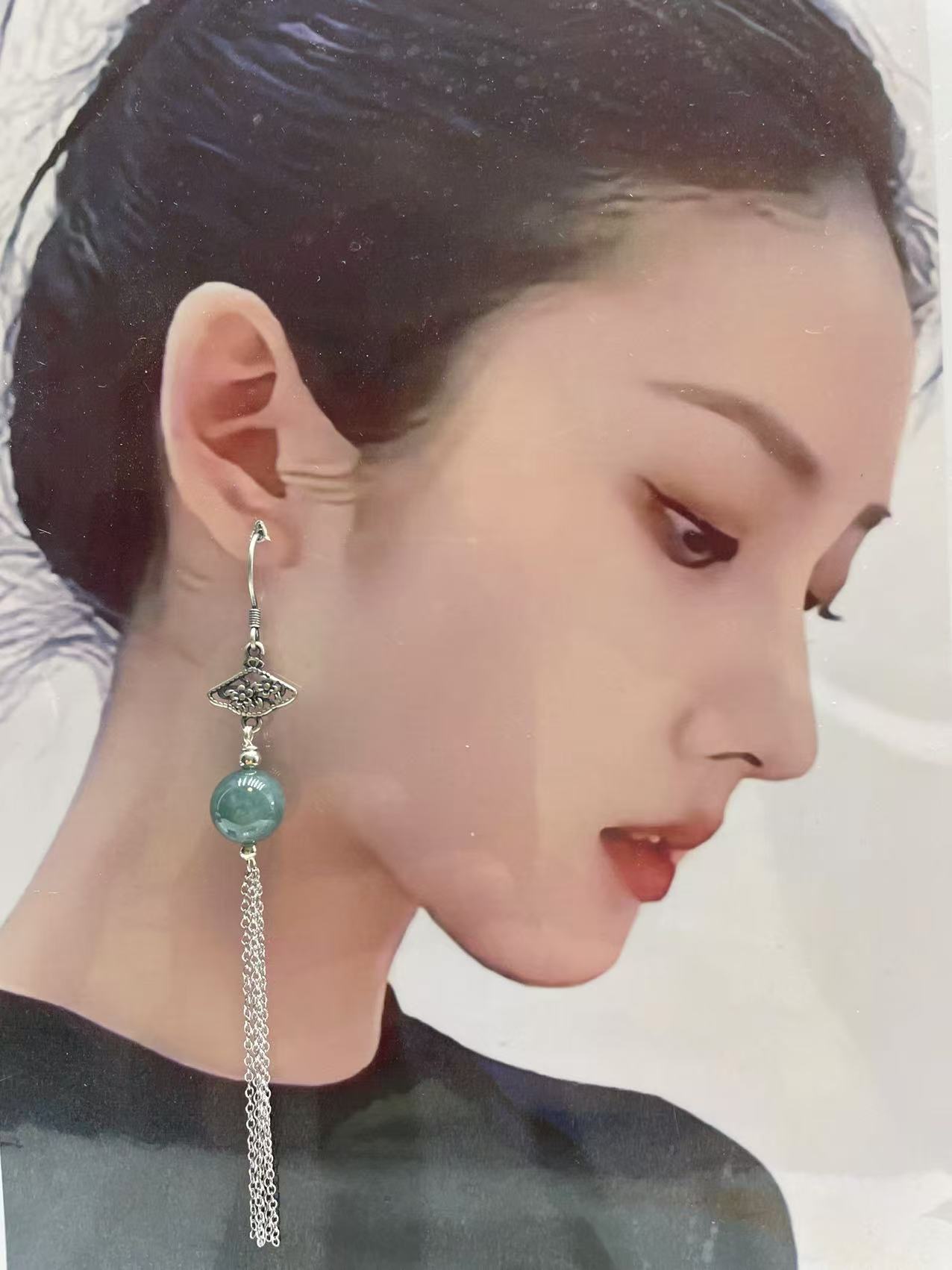 天然翡翠 S925银专拍链接