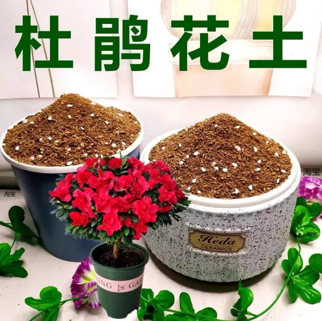 杜鹃花专用土营养土5.8斤花卉种植土适宜大部分花卉优质疏松颗粒