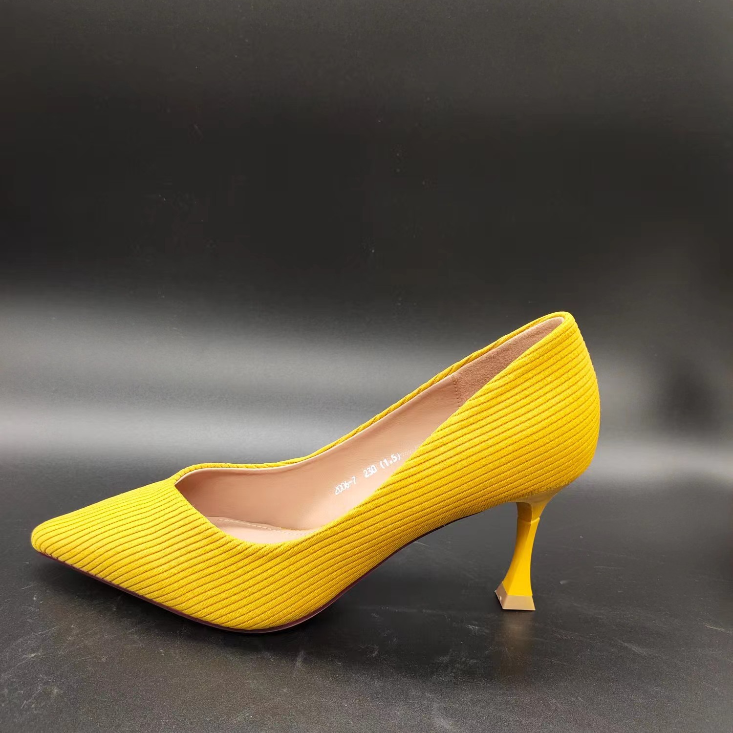 住039气质细高跟百搭尖头浅口高跟鞋性感下单备注编码细跟