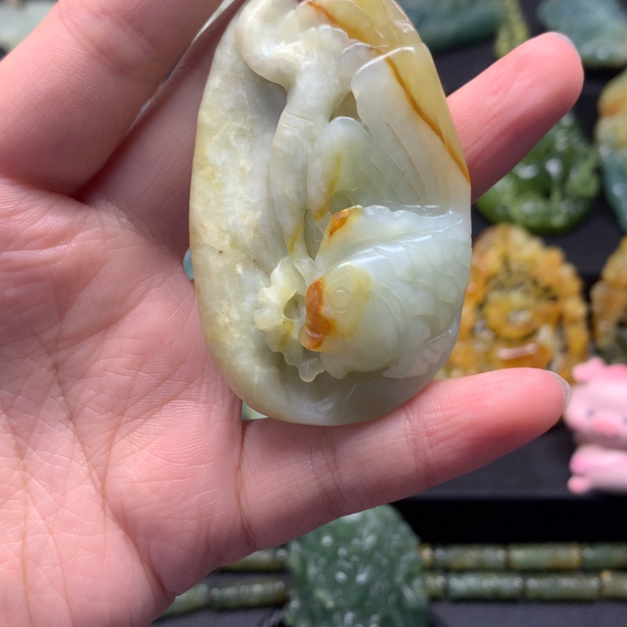 【闪购商品】蛇纹石玉颈饰未镶嵌