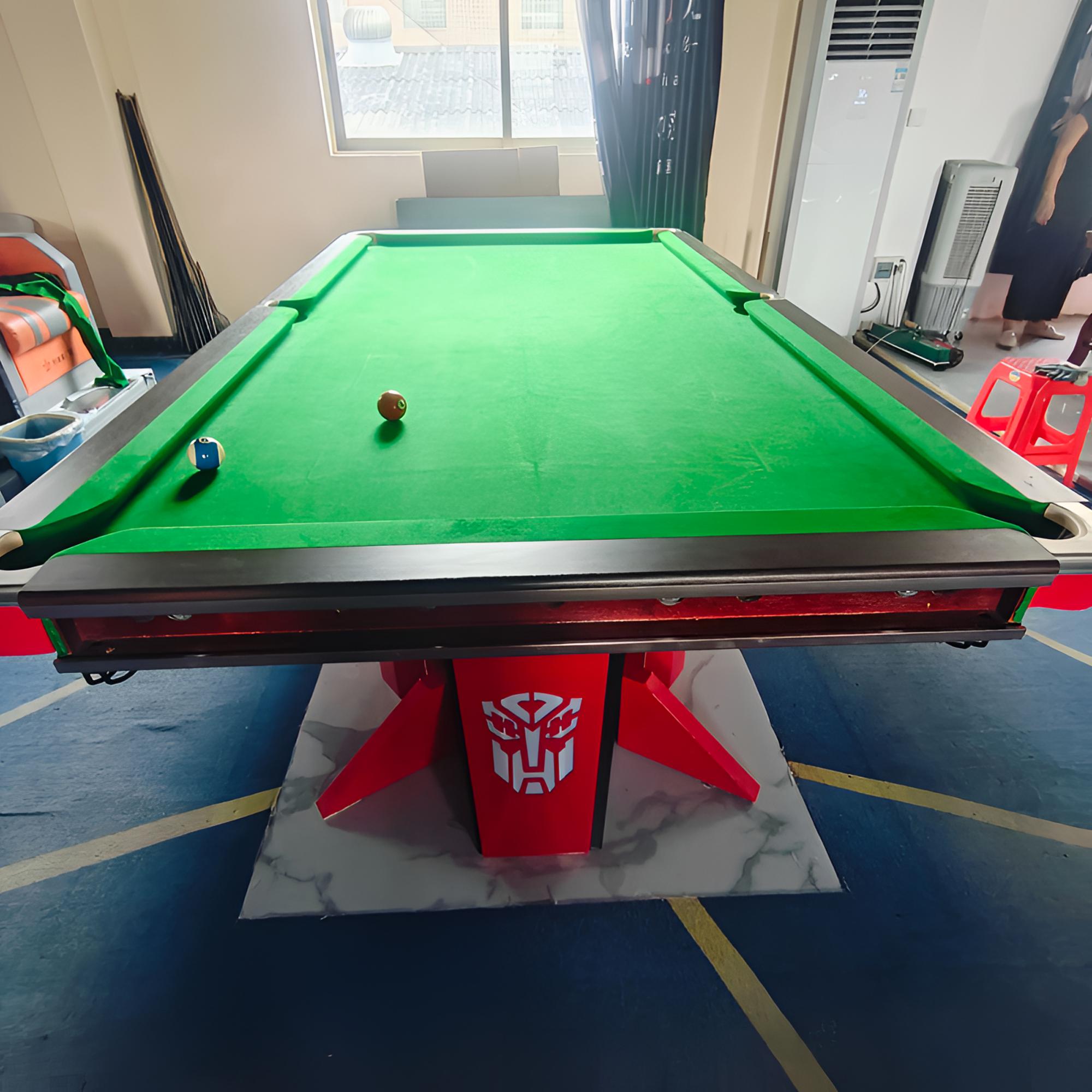 广东标准台球桌超跑外观家用大型球房安装批发厂家直销源头厂家