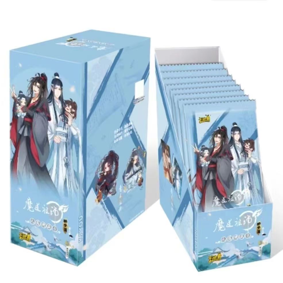 【拆盒】正版魔道祖师卡片醉梦篇第二弹正版卡魏无羡原版周边盲盒