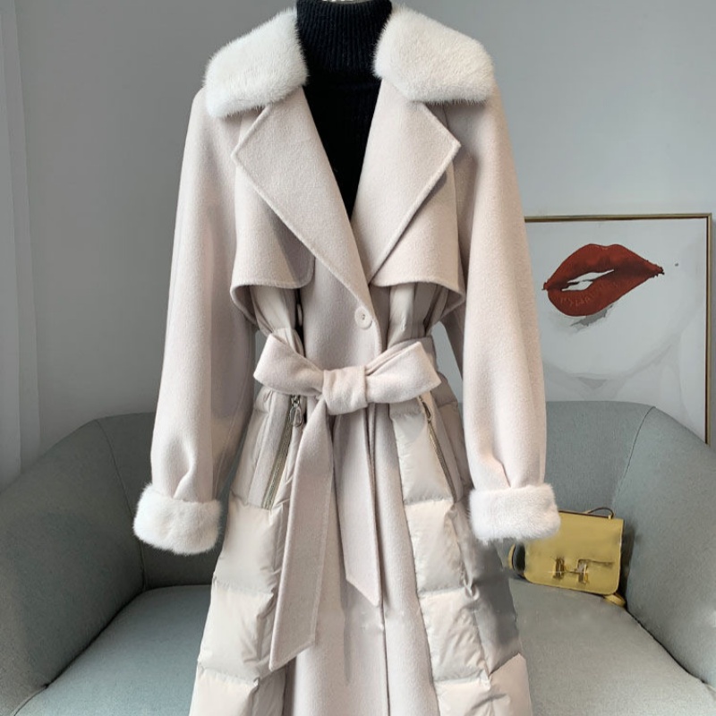 小个子羽绒服女中长款冬季今年流行爆款修身显瘦大衣加厚过膝外套