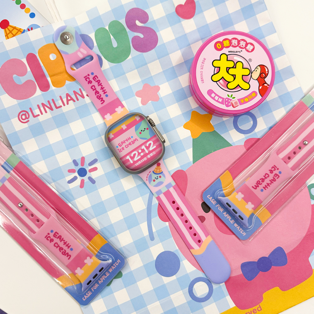 不菜场证明 | 小地球安卓和苹果iwatch表带