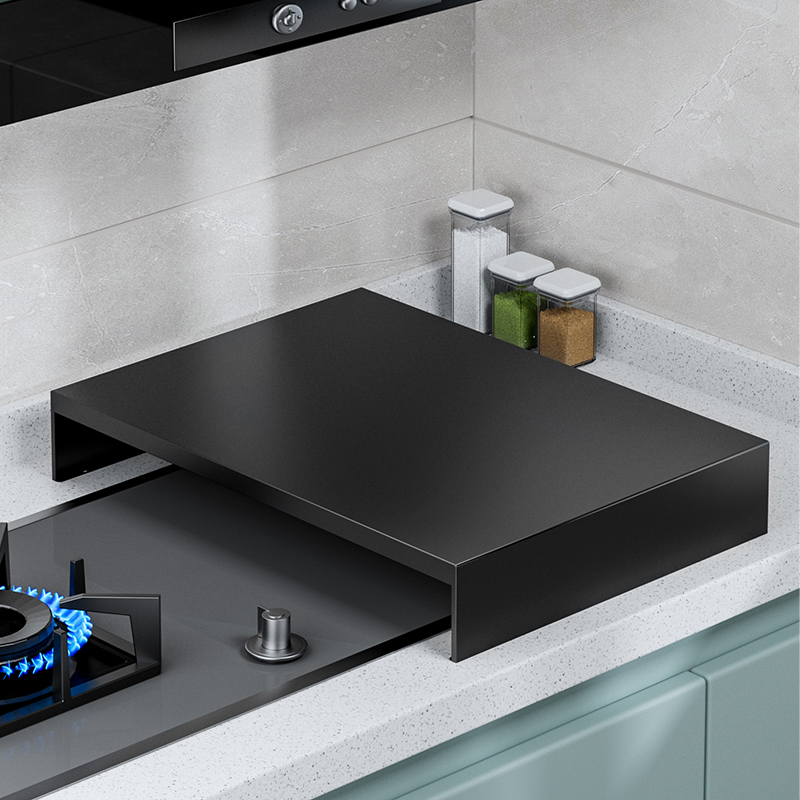 优勤厨房置物架燃气灶盖板罩电磁炉支架子家用煤气灶台架托锅架