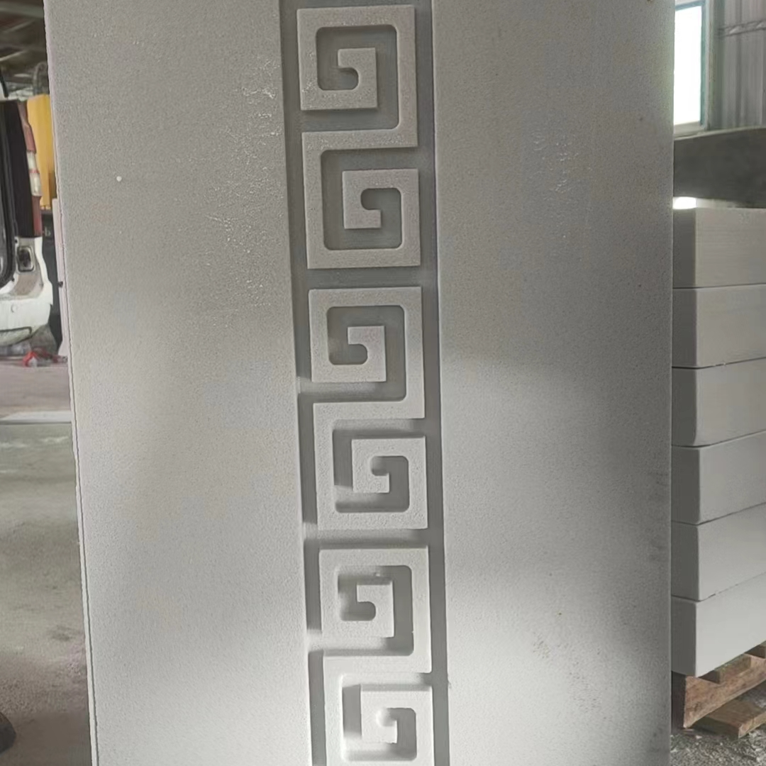 别墅外墙装饰构件回字纹
